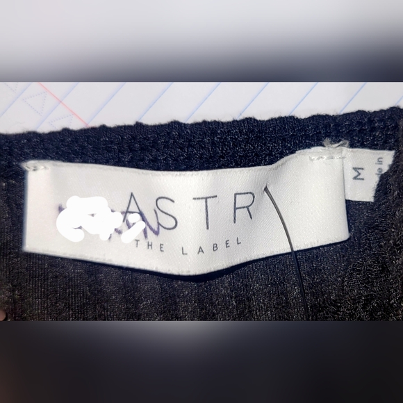 Astr Black Textured Top - Picture 5 of 5